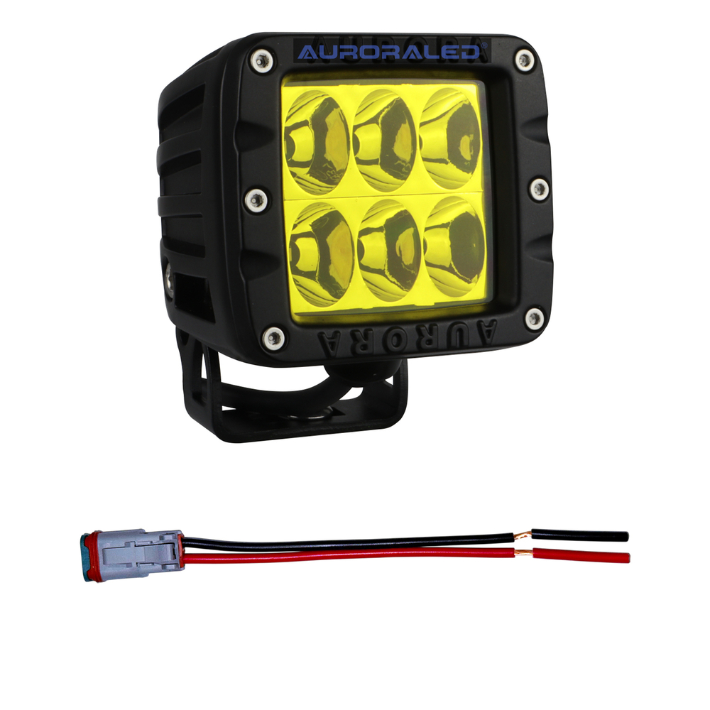 Фара Aurora 2" водительского желтого света ALO-T-2-D1J