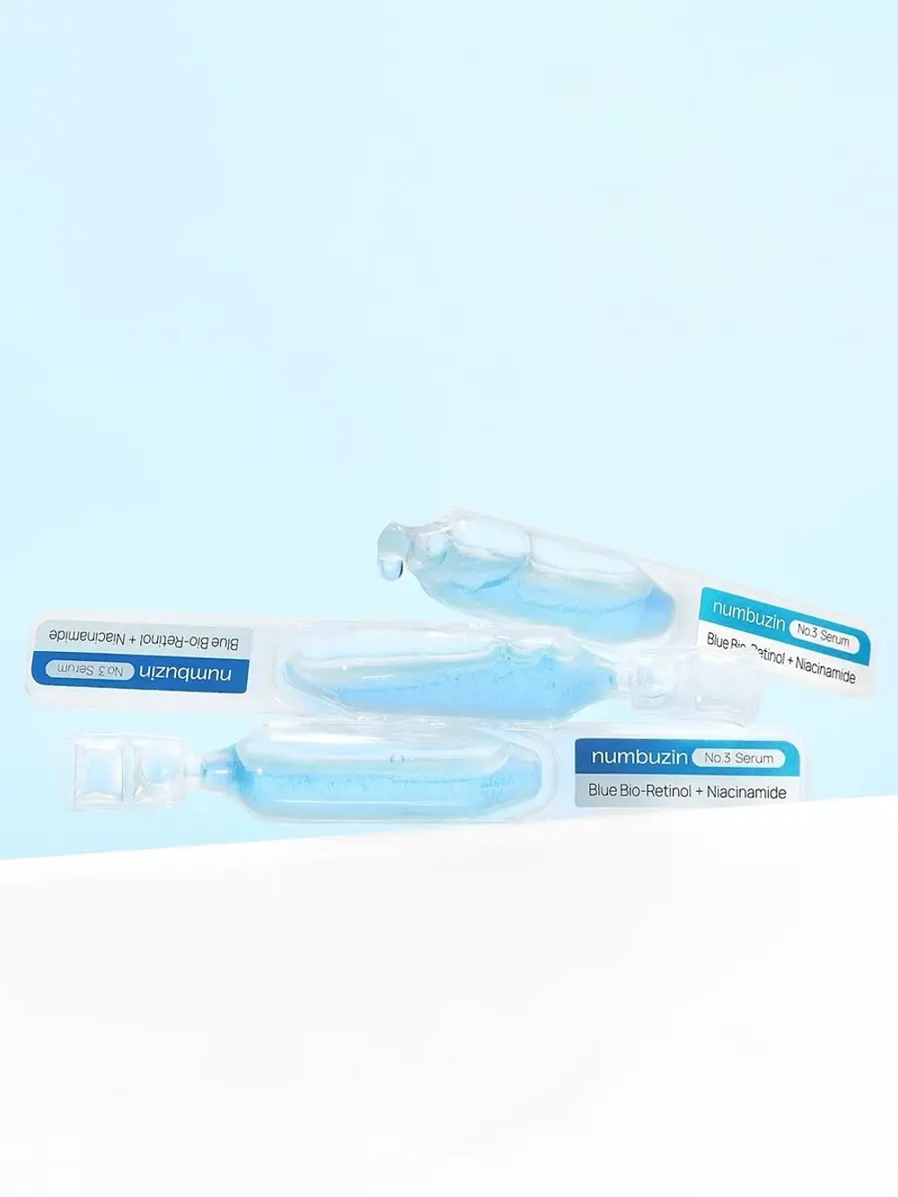 Numbuzin Сыворотка с ретинолом для сужения пор No.3 Blue Bio-Retinol Pore Refining Serum 1.3 мл х 10 шт