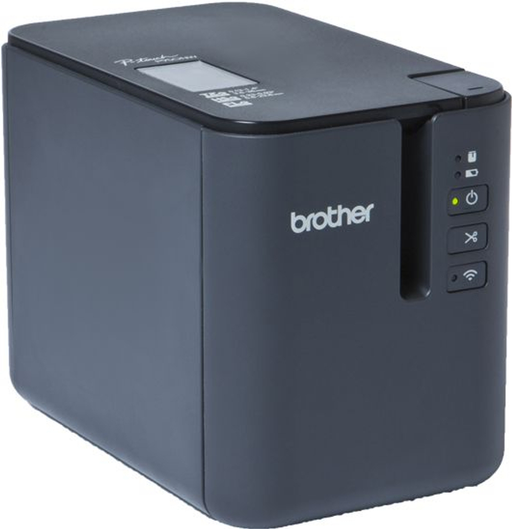 Термопринтер Brother PT-P950NW (для печ.накл.) стационарный светло-серый