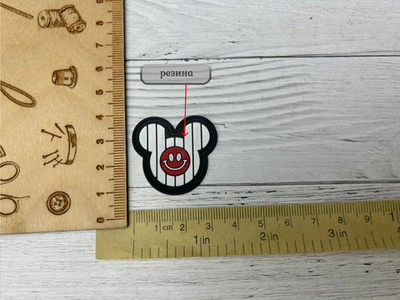 Нашивка РЕЗИНА мышки