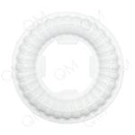 Форма для выпечки и муссовых десертов 23,5 х 3,5 см "Начинка. Рулет" (белый)