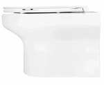 Унитаз подвесной Jacob Delafon ELITE E21755RU-00 безободковый, с крышкой микролифт, с инсталляцией и белой кнопкой