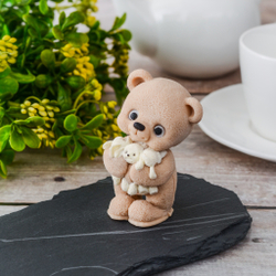 Фигурка на торт "Мишка с игрушками"