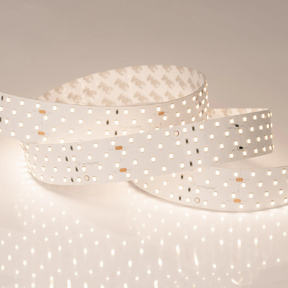 Светодиодная лента RT-A280-36mm 24V Warm3000 CRI98 (30 W/m, IP20, 2835, 2.5m) (Arlight, Открытый) 025160(2)