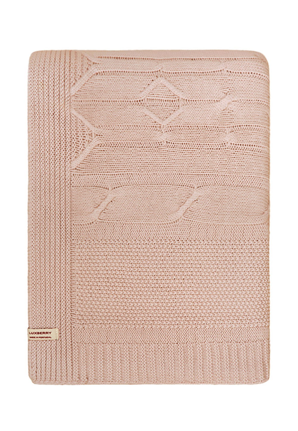 Плед 200х220 Luxberry Lux 40 пудра тон 05
