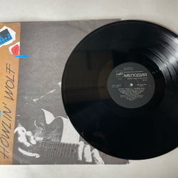 Винтажная виниловая пластинка LP Хаулин Вулф Howlin Wolf (СССР 1990) Молния В Трубе, Smokestack Lightnin