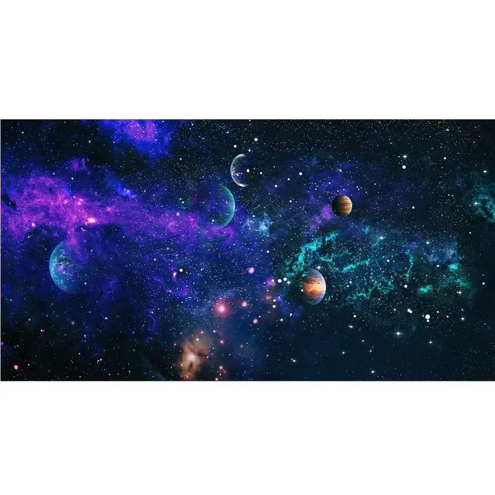 Фотообои 3D Космос в спальню, в гостиную, на кухню 500х270