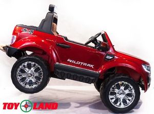 Детский электромобиль Toyland Ford Ranger 2017 4X4 красный