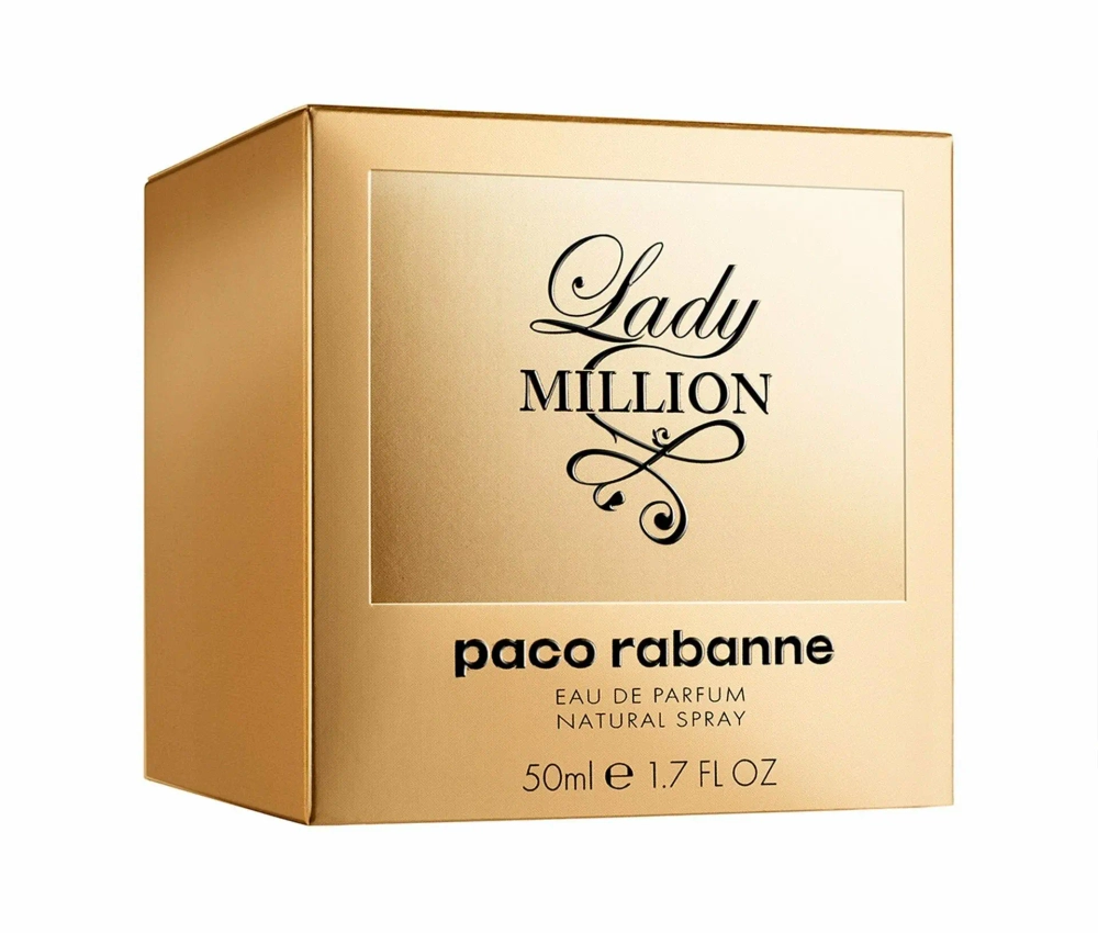 Paco Rabanne парфюмерная вода Lady Million, 50 мл, 242 г