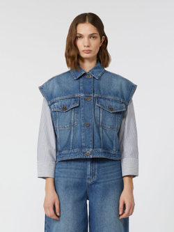 Жилет джинсовый женский WEEKEND MAX MARA MAPPA