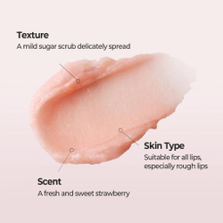 Skinfood Strawberry Sugar Food Mask Lip Scrub 21ml