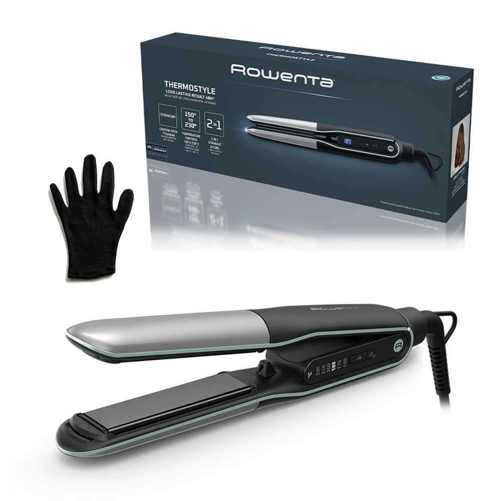 Выпрямитель для волос Rowenta Thermostyle 2-в-1 SF7120E0