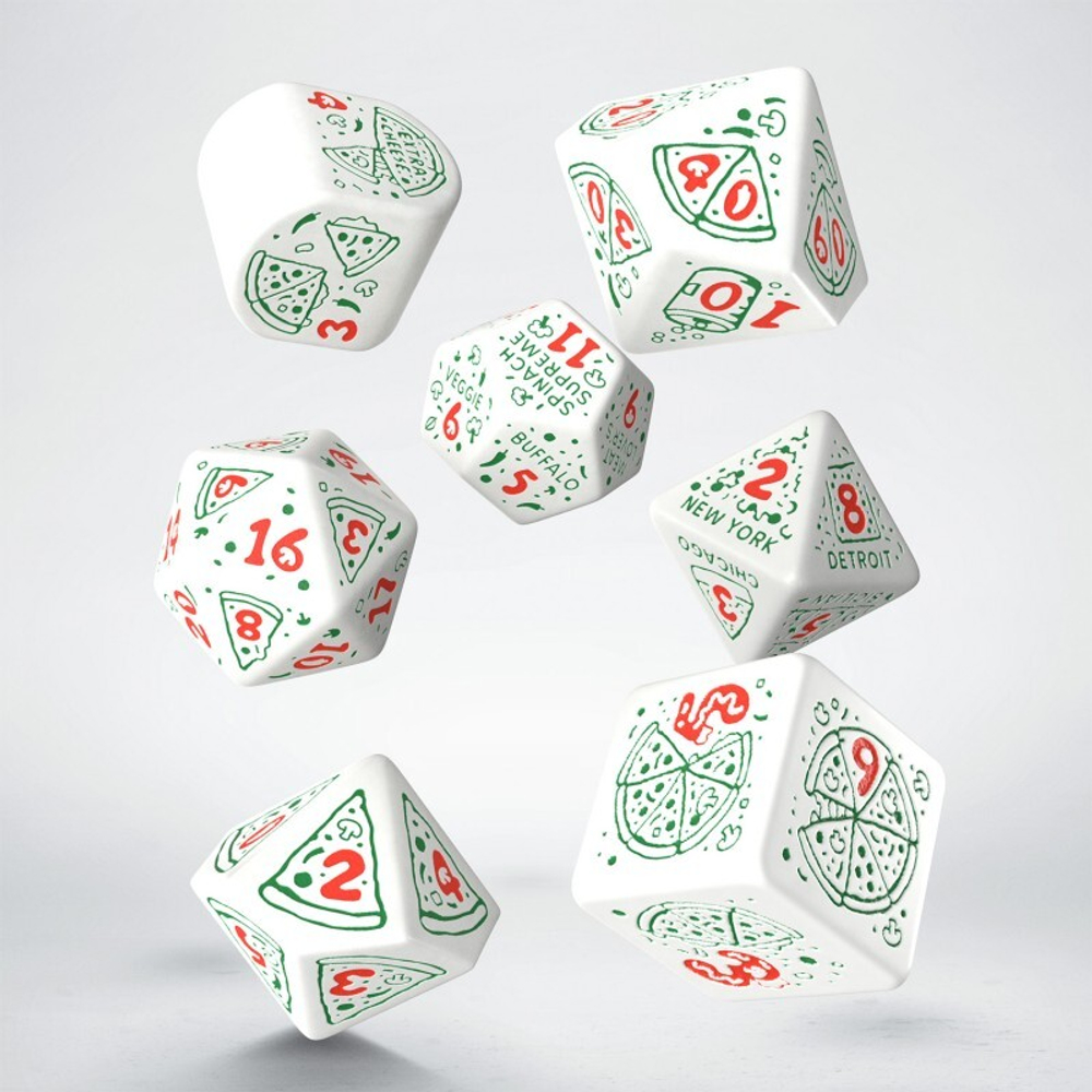 Набор кубиков Pizza Dice Set: Pepperoni