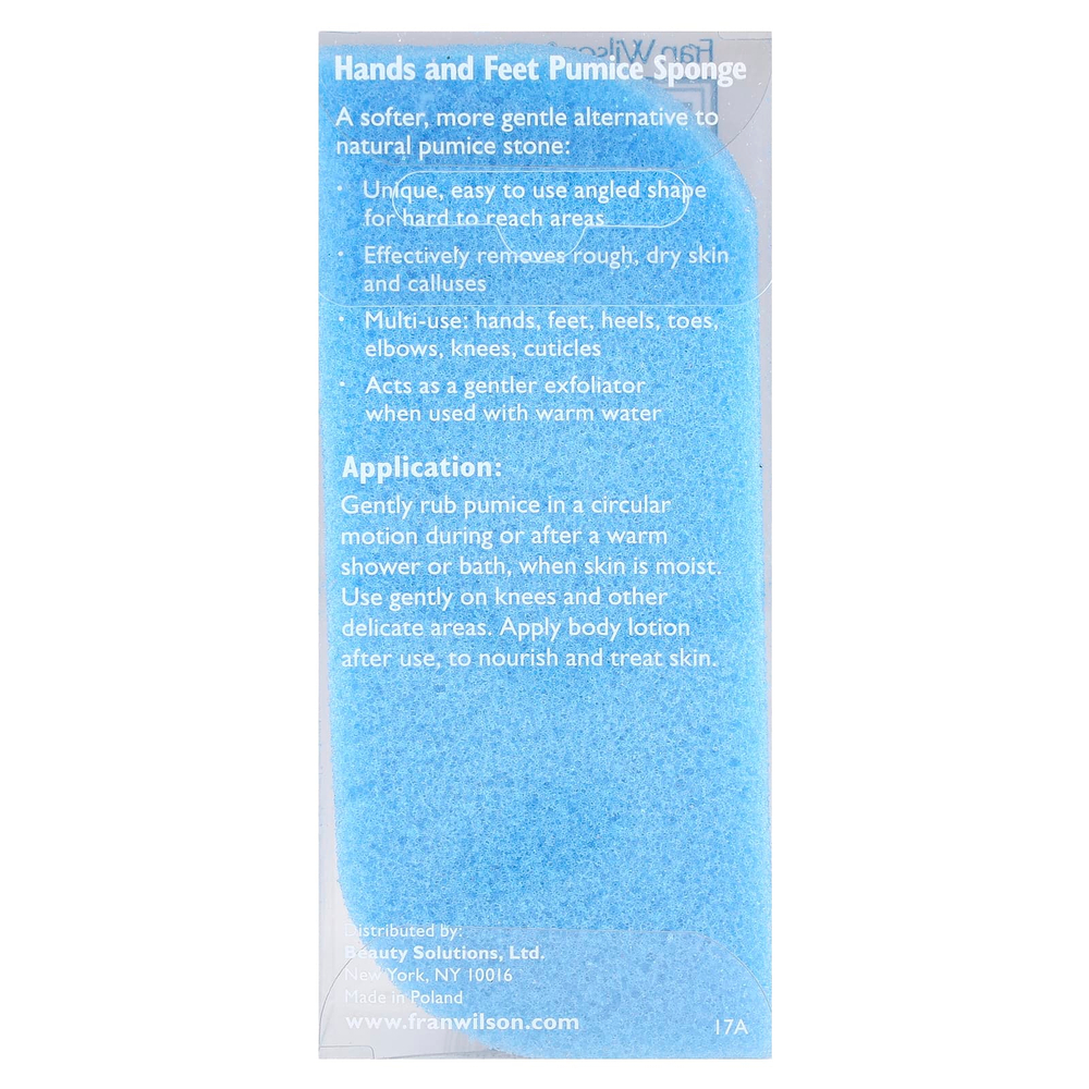 Fran Wilson, Пемза, 1 губка