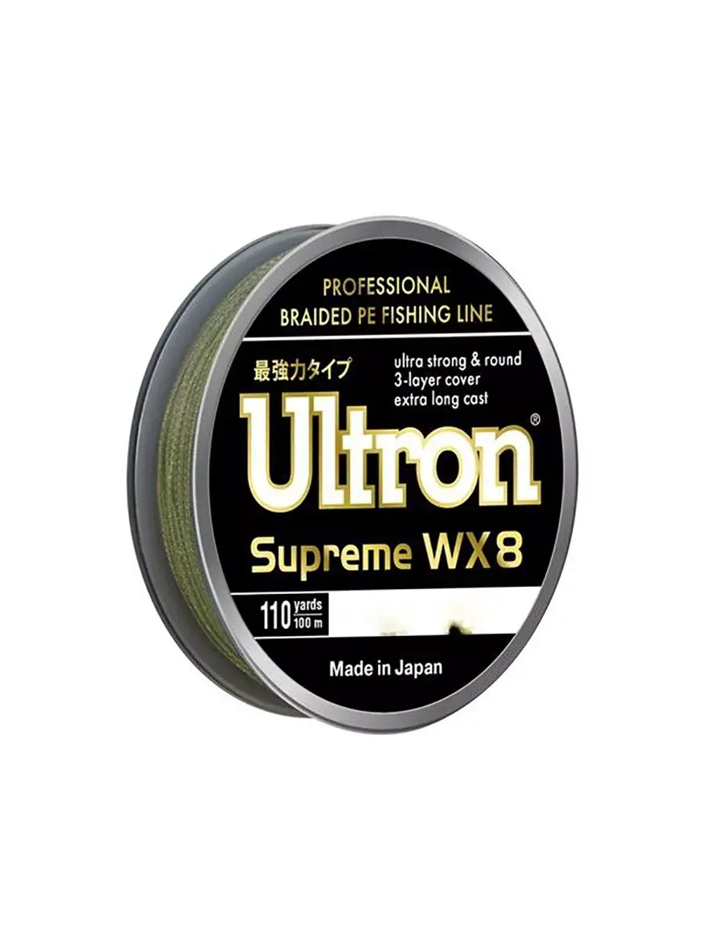 Плетеный шнур для рыбалки WX 8 Supreme 0,30мм, 30,0кг, 100м