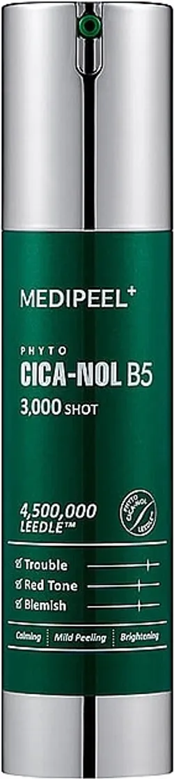 Мягкая пилинг-сыворотка со спикулами и центеллой MEDIPEEL Phyto Cica-Nol B5 3000 Shot Serum 50 мл.