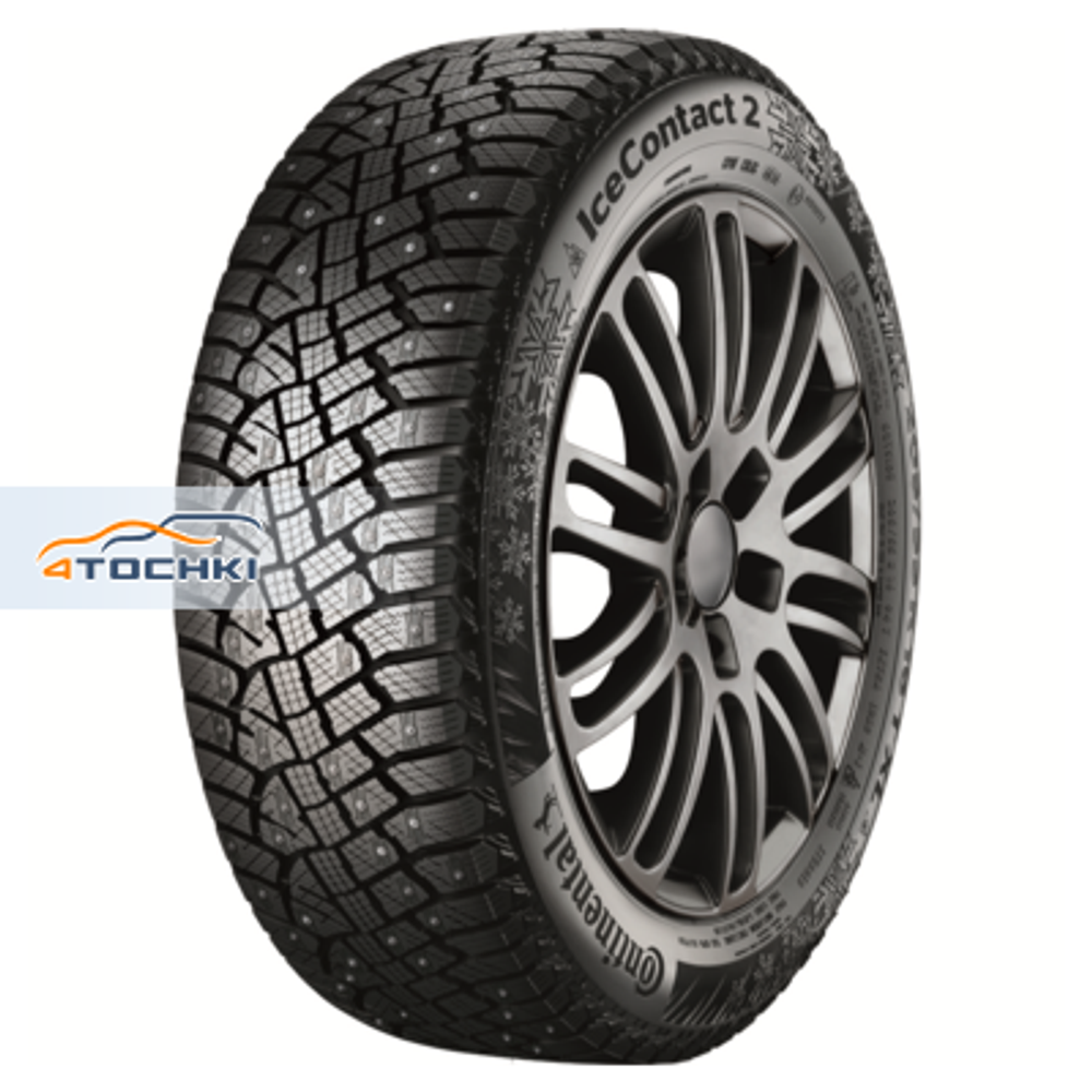 Легковая шина Continental 225/55R17 101T XL IceContact 2 TL KD (шип.)