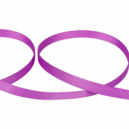 Тесьма декоративная репсовая, 6мм, №111 сиренев.