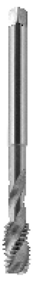 Метчик машинный DIN-374-C M24x1,5 ISO2(6H) R40 HSSE INOX D2-511801-0245