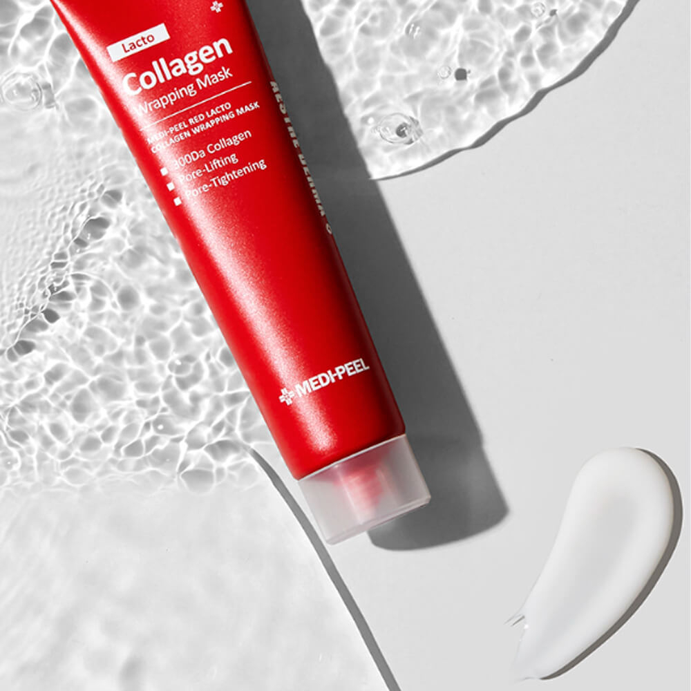 Маска-плёнка для сужения пор с коллагеном Medi-Peel Red Lacto Collagen Wrapping Mask