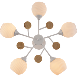 Люстра Rivoli   9180-305 5 х Е27 60 Вт модерн