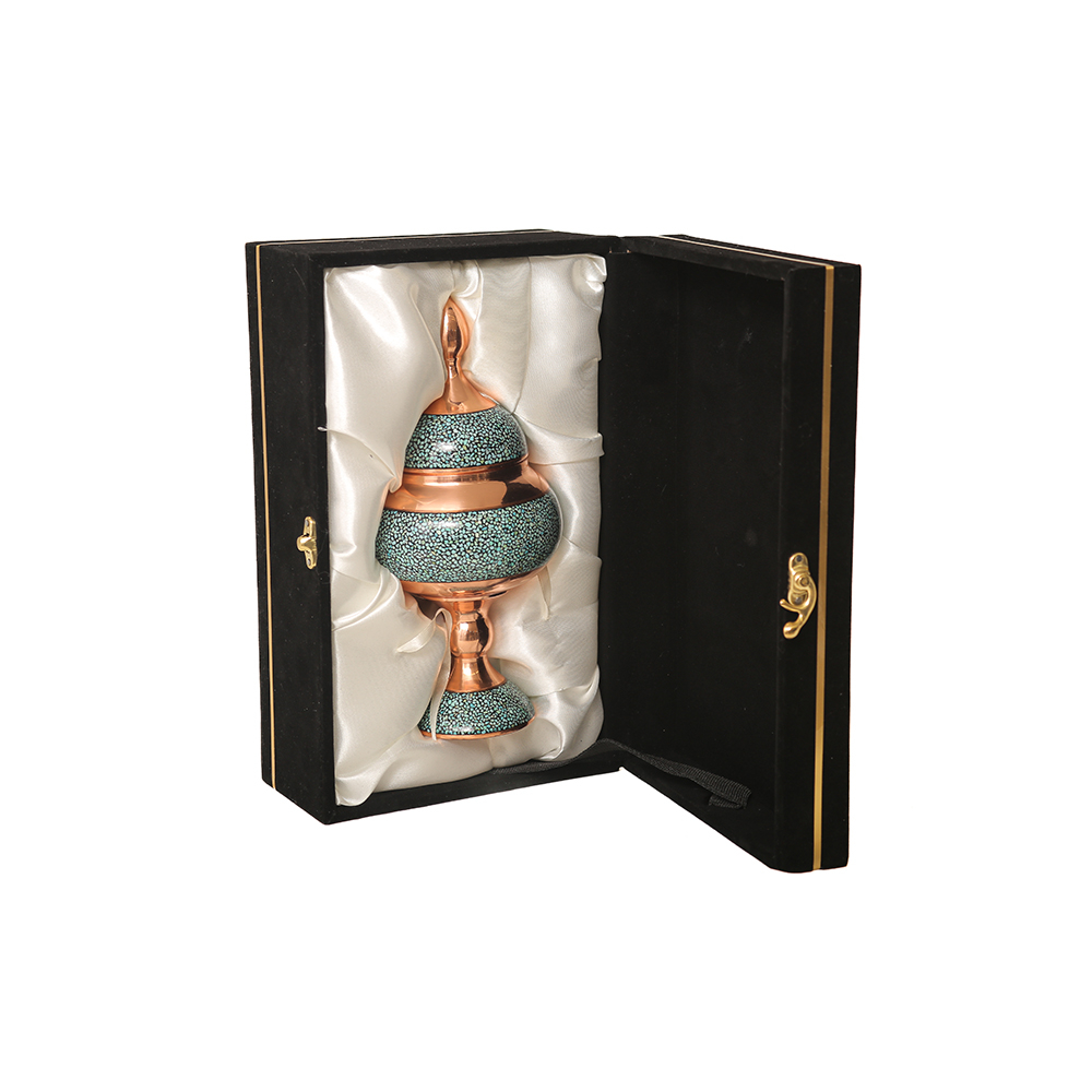 Подарочный набор конфетница фирузе куби (бирюза) 240320265 Иран