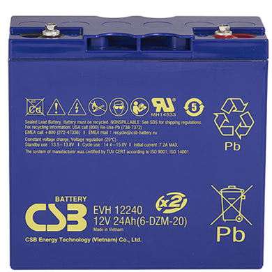Аккумулятор CSB EVH12240 (x2)