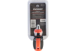 Отвертка Patriot с двусторонним стержнем, CR-V, PH2-SL6 x 38, 0.04 кг