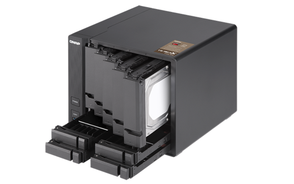 Сетевой RAID-накопитель  QNAP TS-963X-8G