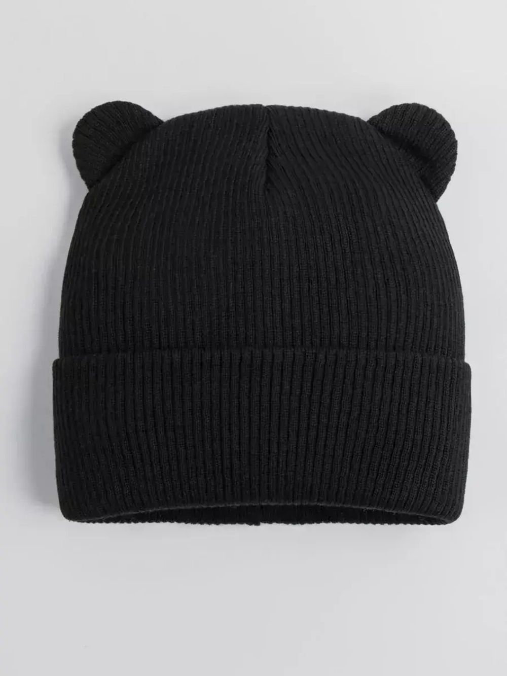 Шапка детская с ушками осенняя