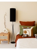 Торшер напольный с абажуром в гостиную современный