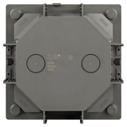 Люк ЭРА ОФИС 18-6002-03 IP66 в бетон с розеткой под шестигранник серый