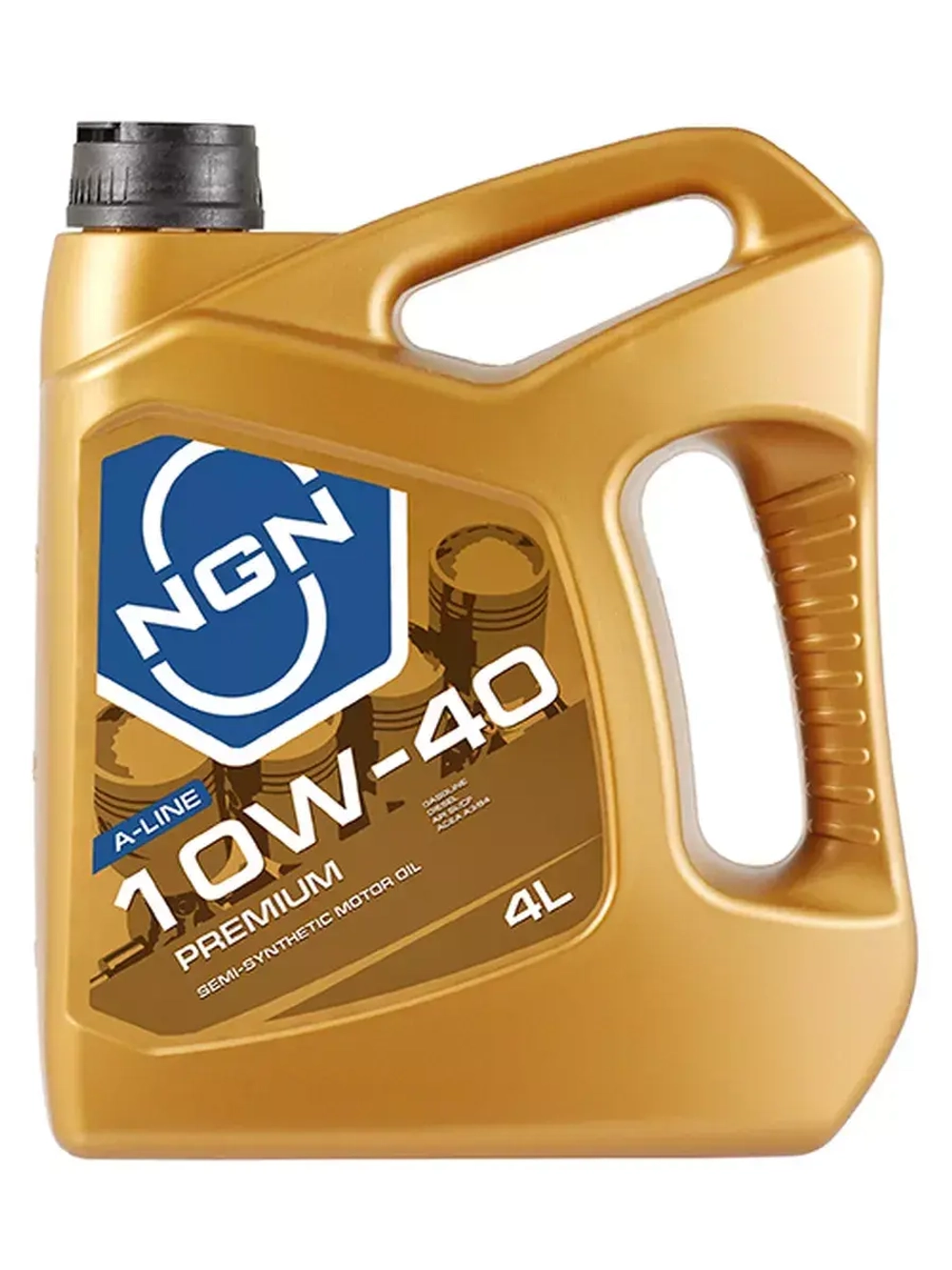 Моторное масло 10W-40 PREMIUM A-LINE 4л полусинтетика