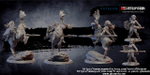 Grand Alliance Order Sylvaneth Wood Elves Эльфийки воительницы 1шт. миниатюра для dnd, днд, pathfinder, фентези, Настольная игра, НРИ, Варгейм, РПГ