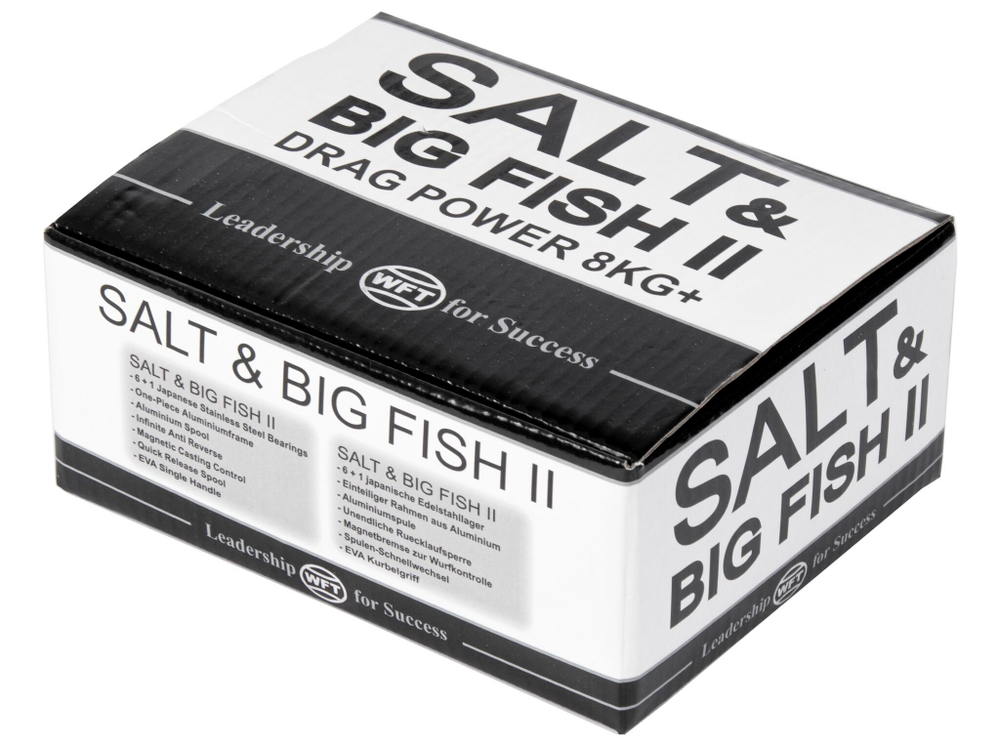 Катушка мультипликаторная WFT SALT&BIG FISH II 6+1