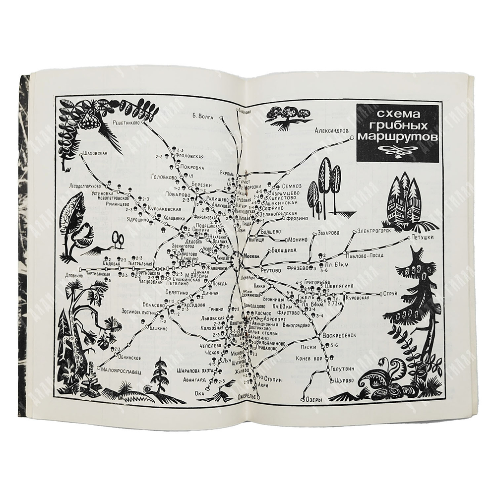 Справочник московского грибника. — М.: Издательство «Реклама», 1971
