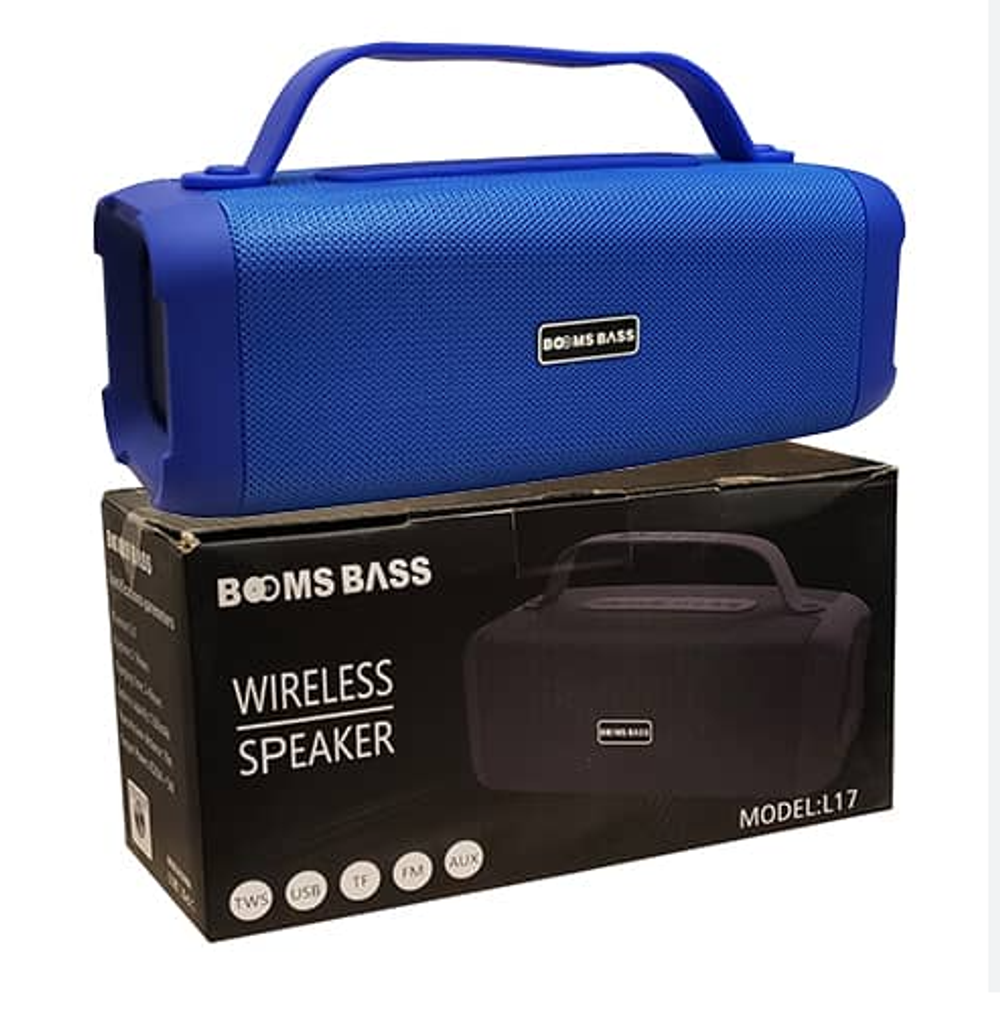 Портативная колонка Booms Bass L17 (10W/BT/USB/FM)
