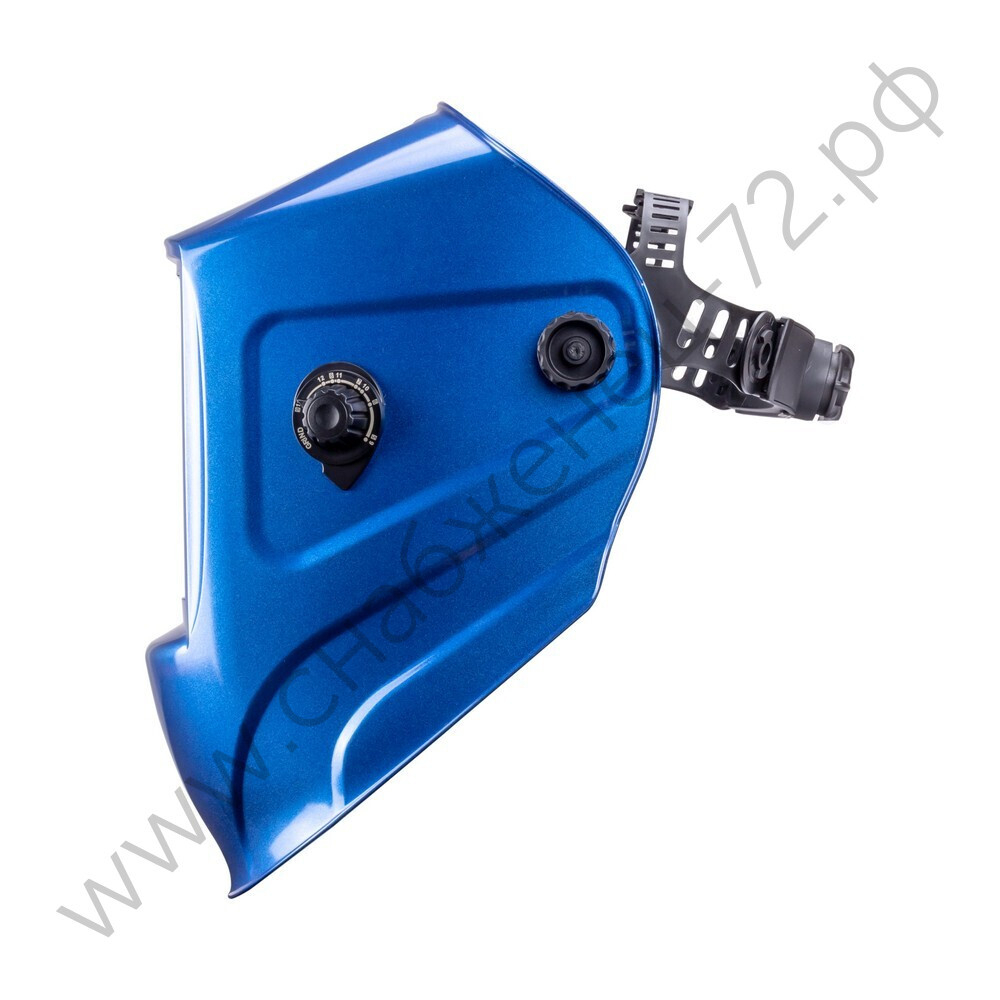 Маска сварщика GEFEST синяя (ф-р 9500V, пр-во FoxWeld) без коробки