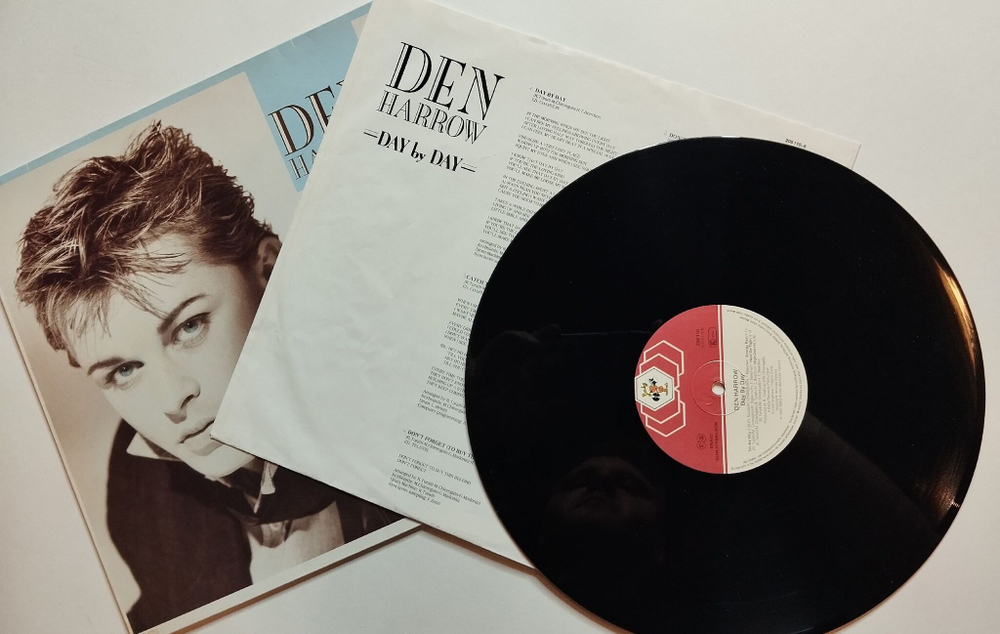 Винтажная виниловая пластинка LP Den Harrow Day By Day (Germany 1987)