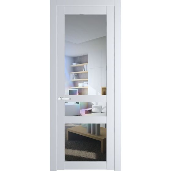 Межкомнатная дверь эмаль Profil Doors 1.5.2PD вайт остеклённая