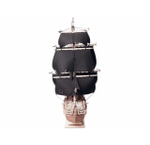 Корабль "Черное сердце" (Lemmo). Сборная модель, деревянный конструктор, 3D пазл, подарки, хобби, короблестроение