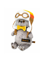 Мягкая игрушка Кот Басик Авиатор 19 см Ksm19-007