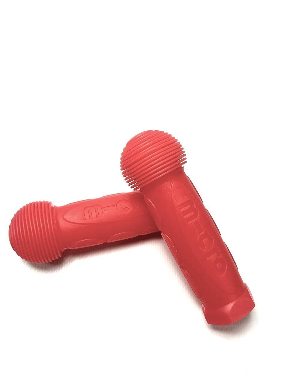 Резиновые ручки Maxi Glow (светящиеся) красное сияние