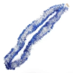 Мишура 2м 9см «Серебряный блеск» синий