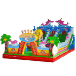 Коммерческий батут "Солнечный осьминожек"