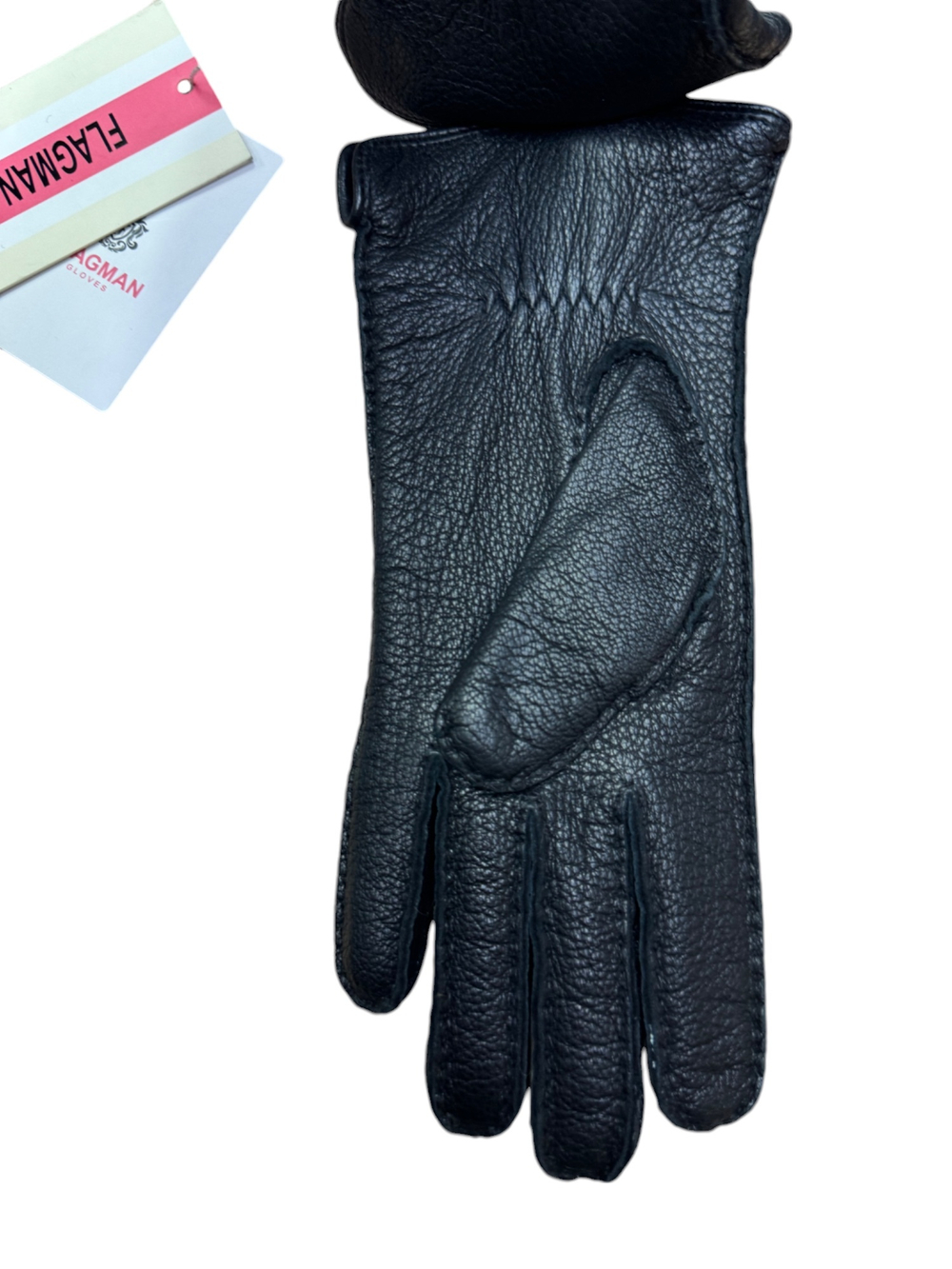 Перчатки.Женские.Кожа оленя. Подклад: трикотаж-шерсть. Наружний шов.5 шт в упаковке.