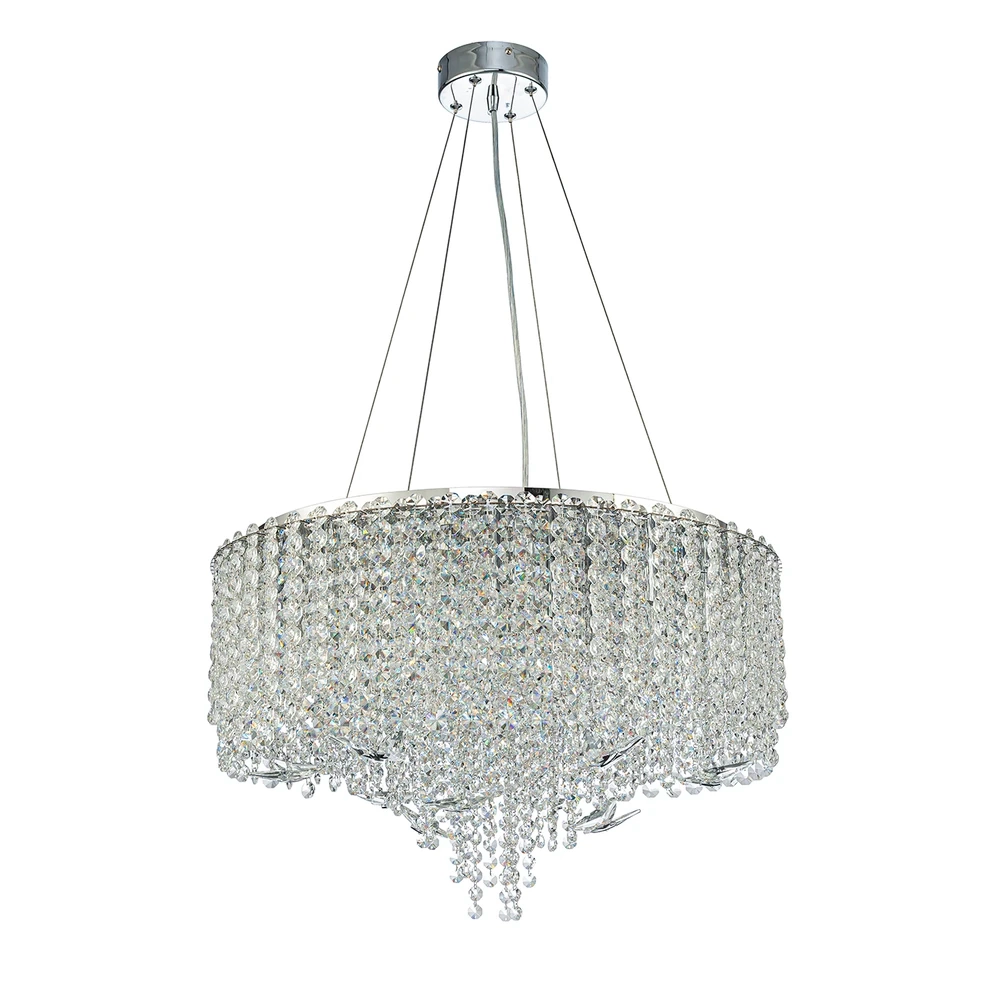 Подвесная люстра Indigo GIULIETTA 12051/12P Chrome V000600