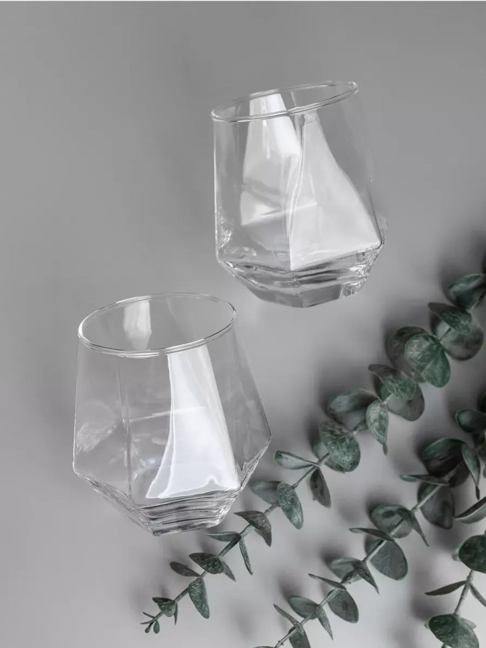 Набор шестигранных бокалов рокс,300мл, прозрачный, 6 шт.