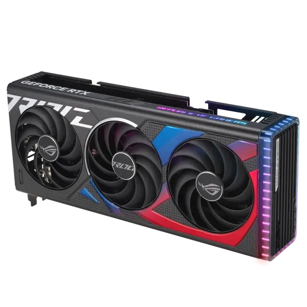 Видеокарта ASUS GeForce RTX4070 SUPER OC, 12GB GDDR6X 192bit 2xHDMI 3xDP ROG-STRIX-RTX4070S-O12G-GAMING