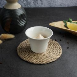 Соусник 70 мл d 7 см h4,8 см Mini Mix круглый белый фарфор P.L. Proff Cuisine [6]